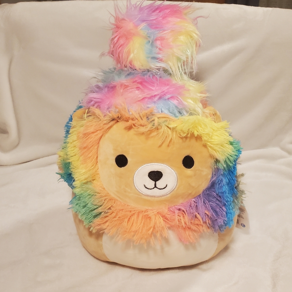 Squishmallows Squish-doos Leonard the Lion 12" NWT Stuffed Animal